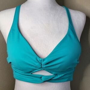 Shade & Shore Bikini Criss Cross Back Keyhole Tie Closure NWOT